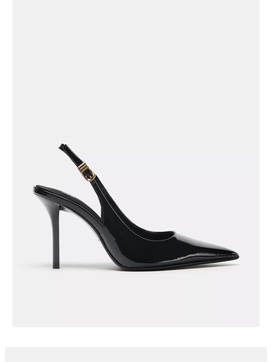 Zara Shoes - Zara metal buckle slingback